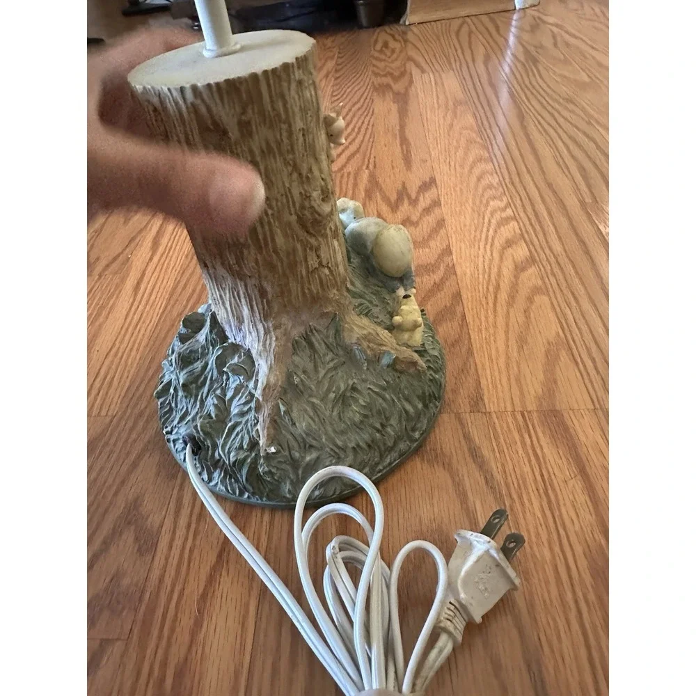 Lamp Pooh Stuck in Hole Christopher Robin Rabbits Roo Disney Co Charpente 16x10